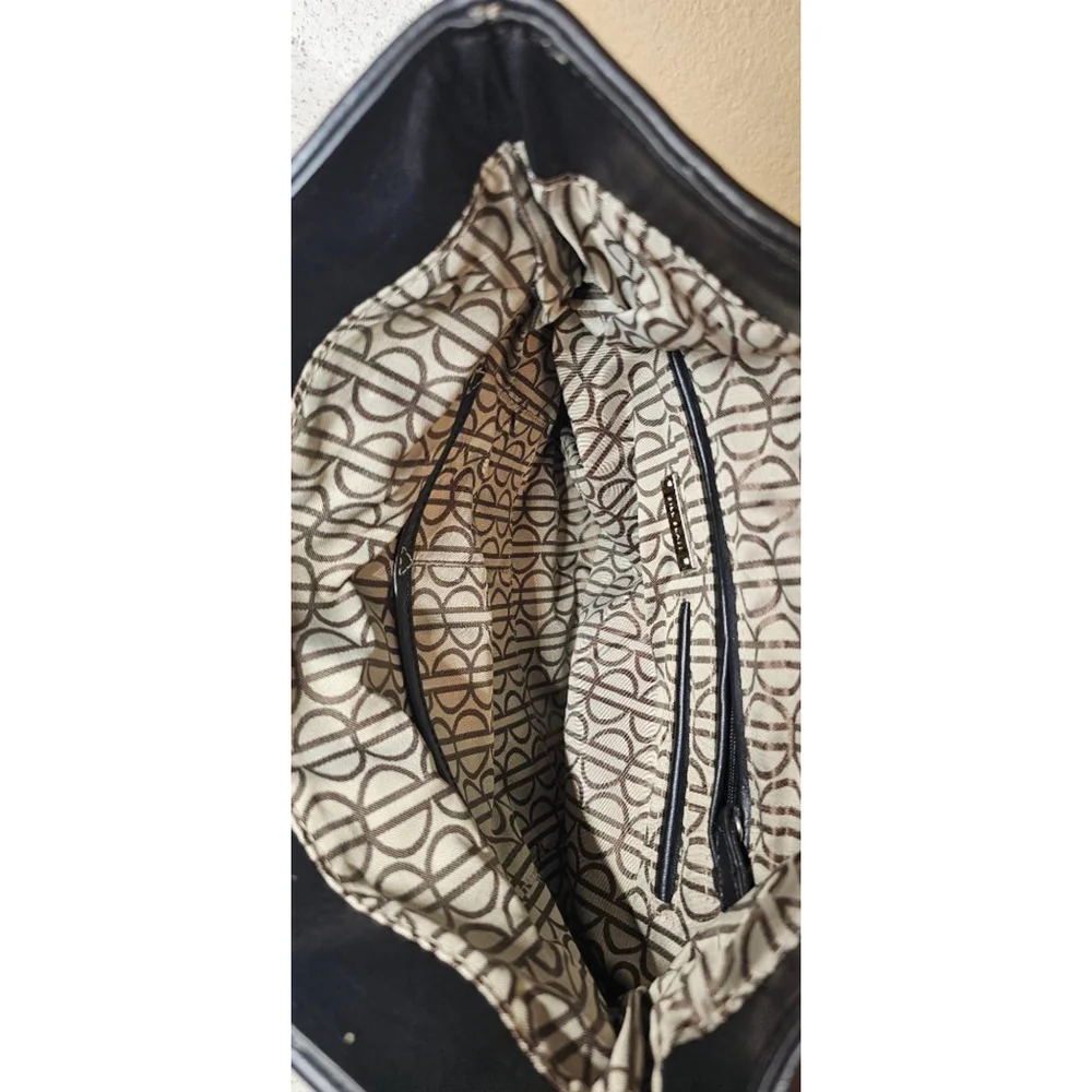 EUC Bill Blass Natural Fiber Canvas Shoulder/Clutch